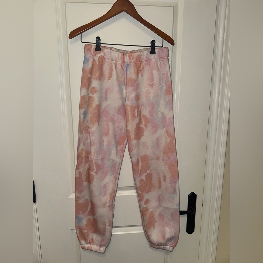 Women's Pink Patterned Joggers